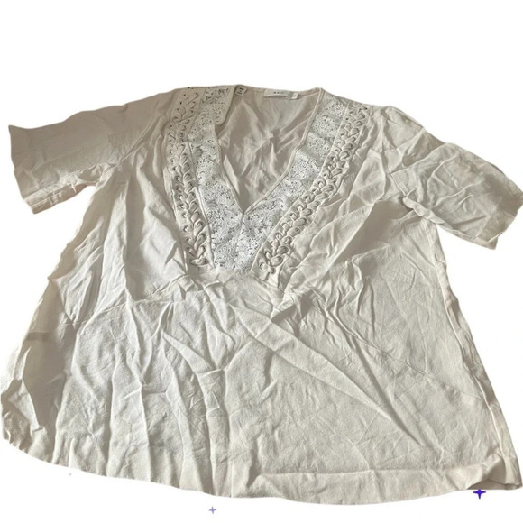 A.L.C. Annora 100% silk blouse, size 4. - Picture 2 of 6